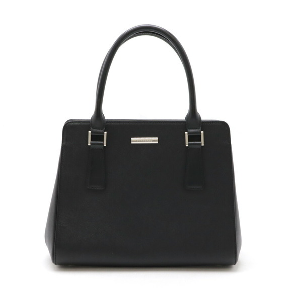 Burberry Handbags - Burberry Burberry Leather Handbag Black Leather Handbag